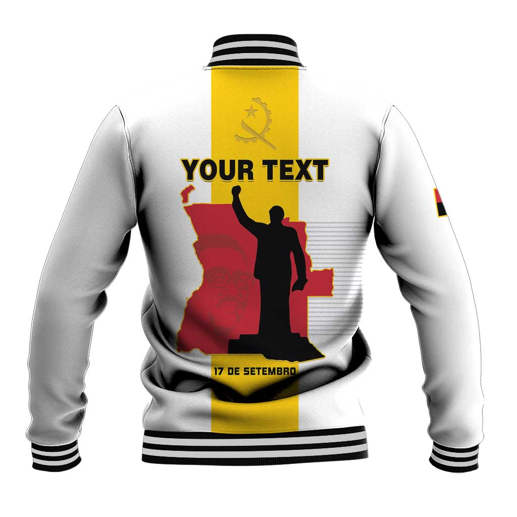 Personalized Dia dos Herois Nacionais de Angola Baseball Jacket 17 de Setembro - African Pride