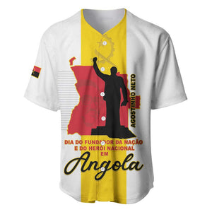 Personalized Dia dos Herois Nacionais de Angola Baseball Jersey 17 de Setembro - African Pride