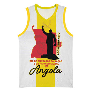 Personalized Dia dos Herois Nacionais de Angola Basketball Jersey 17 de Setembro - African Pride