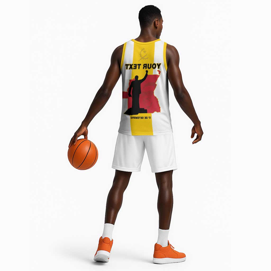 Personalized Dia dos Herois Nacionais de Angola Basketball Jersey 17 de Setembro - African Pride