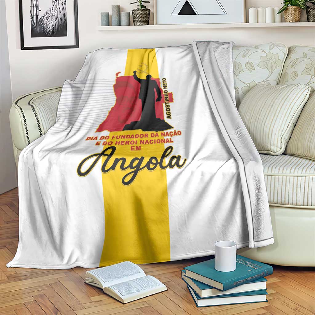 Dia dos Herois Nacionais de Angola Blanket 17 de Setembro - African Pride