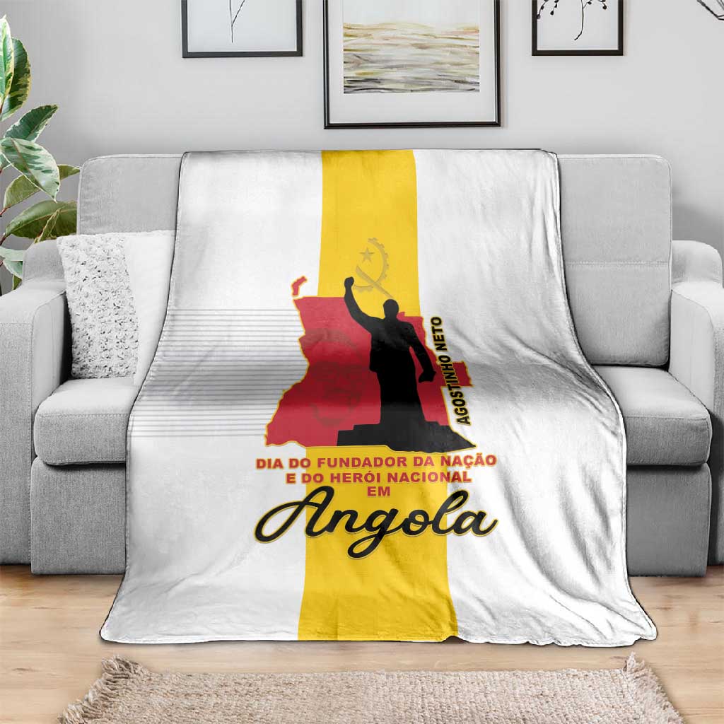 Dia dos Herois Nacionais de Angola Blanket 17 de Setembro - African Pride