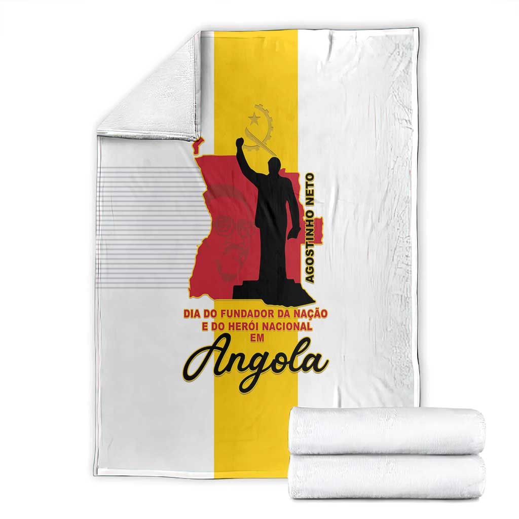 Dia dos Herois Nacionais de Angola Blanket 17 de Setembro - African Pride