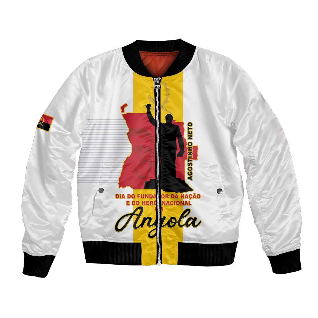 Personalized Dia dos Herois Nacionais de Angola Bomber Jacket 17 de Setembro - African Pride