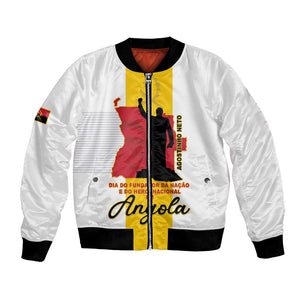 Personalized Dia dos Herois Nacionais de Angola Bomber Jacket 17 de Setembro - African Pride