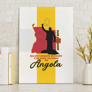 Dia dos Herois Nacionais de Angola Canvas Wall Art 17 de Setembro - African Pride