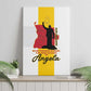 Dia dos Herois Nacionais de Angola Canvas Wall Art 17 de Setembro - African Pride