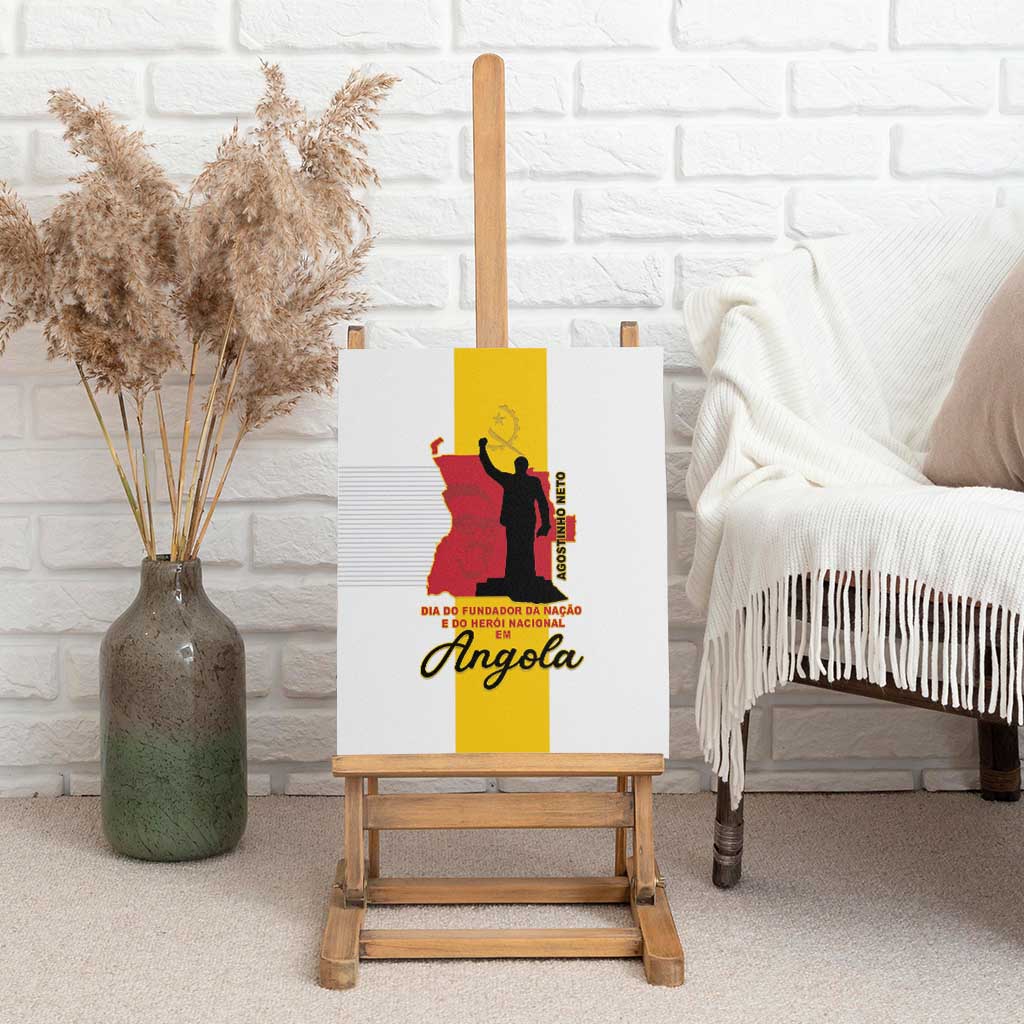 Dia dos Herois Nacionais de Angola Canvas Wall Art 17 de Setembro - African Pride
