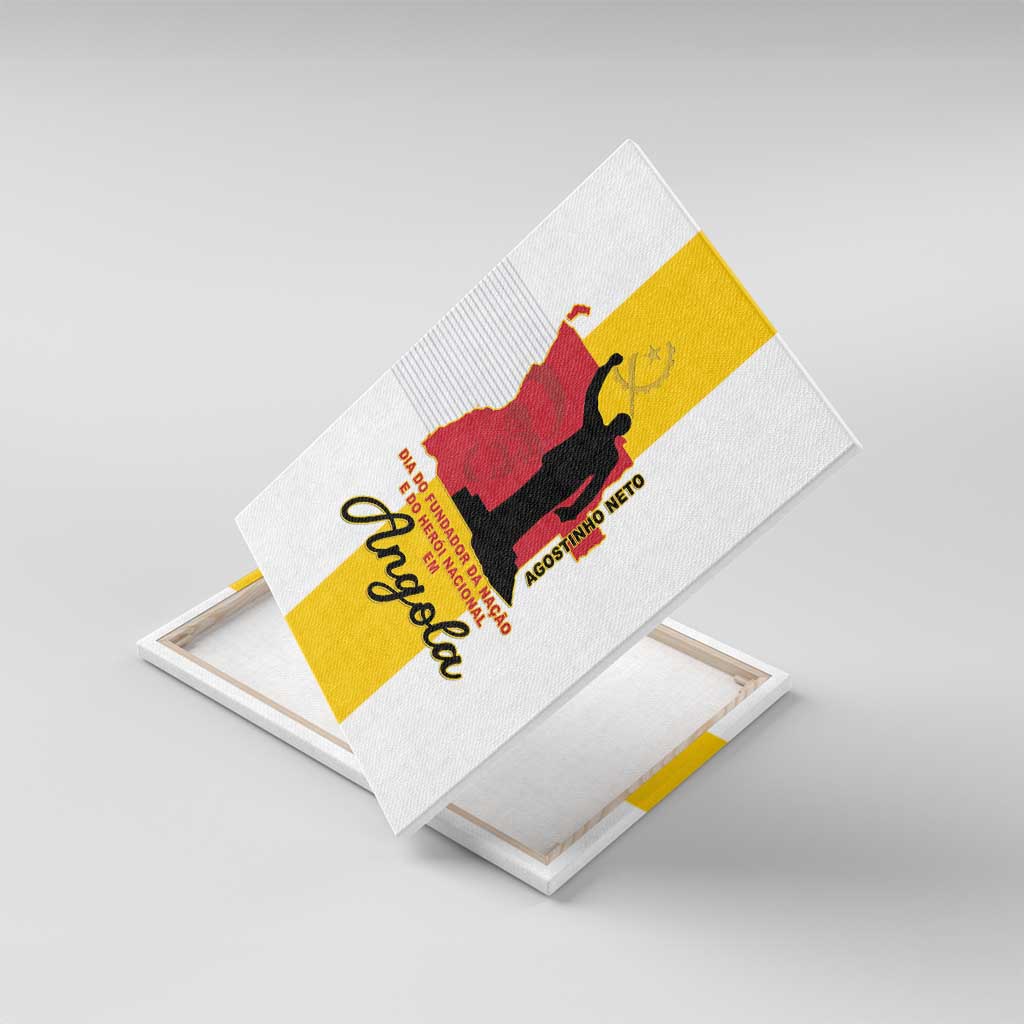 Dia dos Herois Nacionais de Angola Canvas Wall Art 17 de Setembro - African Pride
