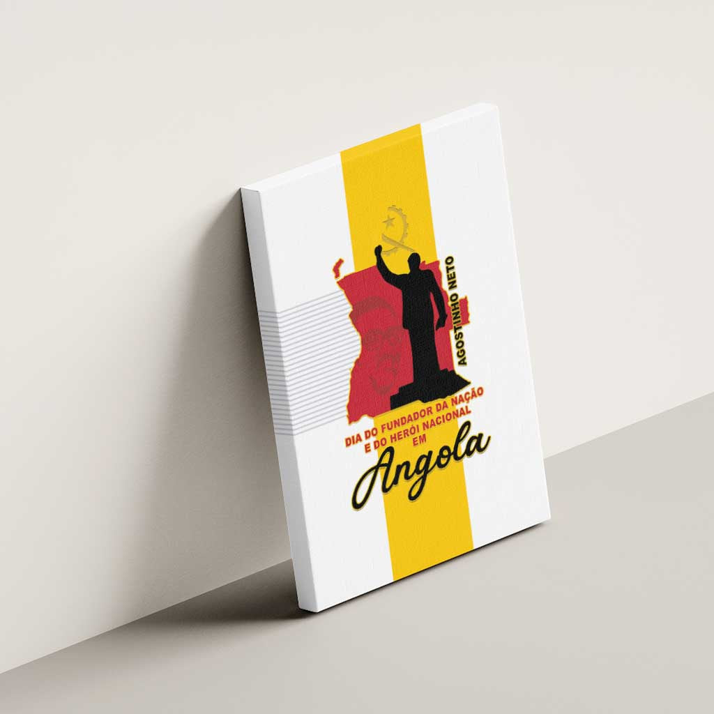 Dia dos Herois Nacionais de Angola Canvas Wall Art 17 de Setembro - African Pride