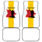 Dia dos Herois Nacionais de Angola Car Mats 17 de Setembro - African Pride