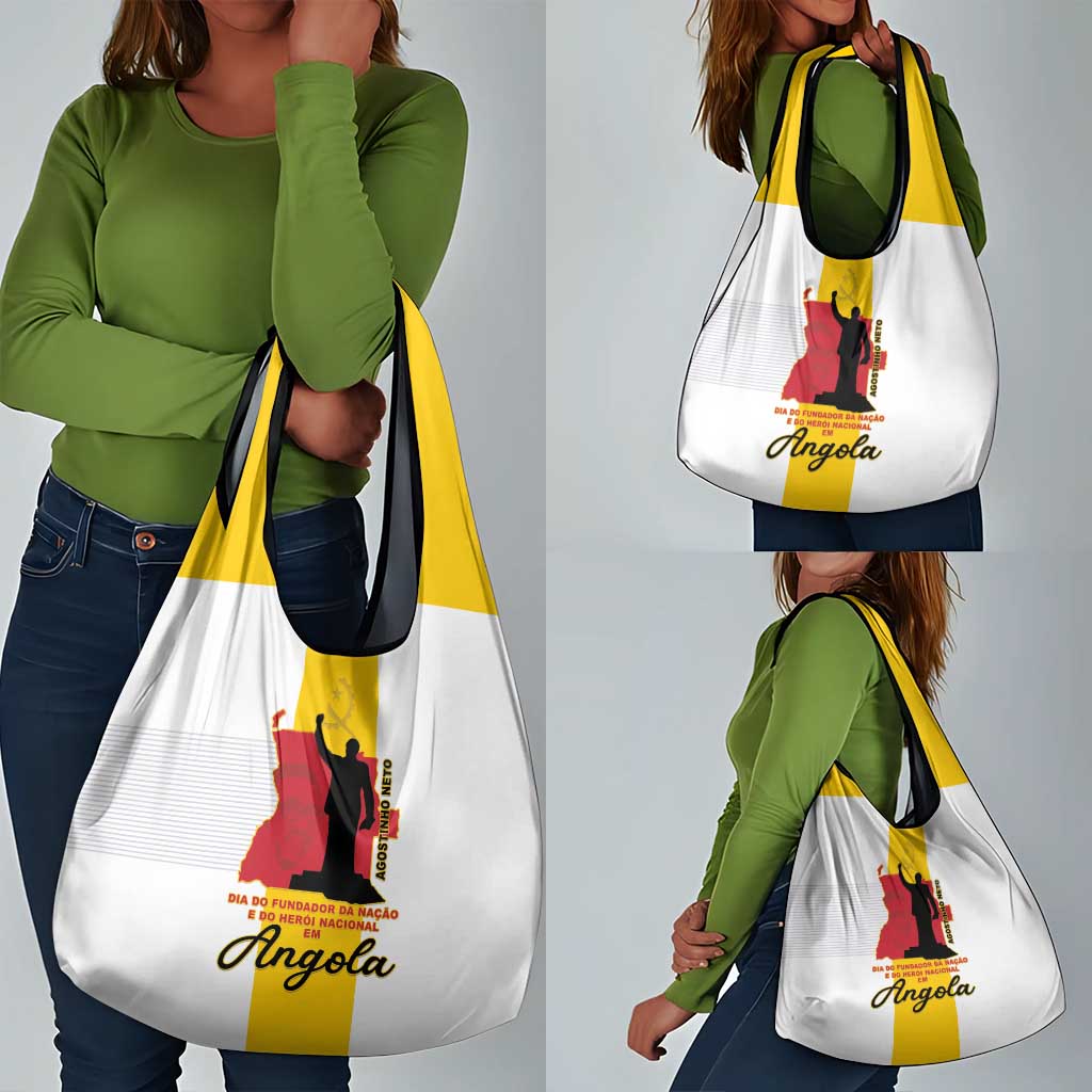 Dia dos Herois Nacionais de Angola Grocery Bag 17 de Setembro - African Pride