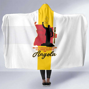 Dia dos Herois Nacionais de Angola Hooded Blanket 17 de Setembro - African Pride