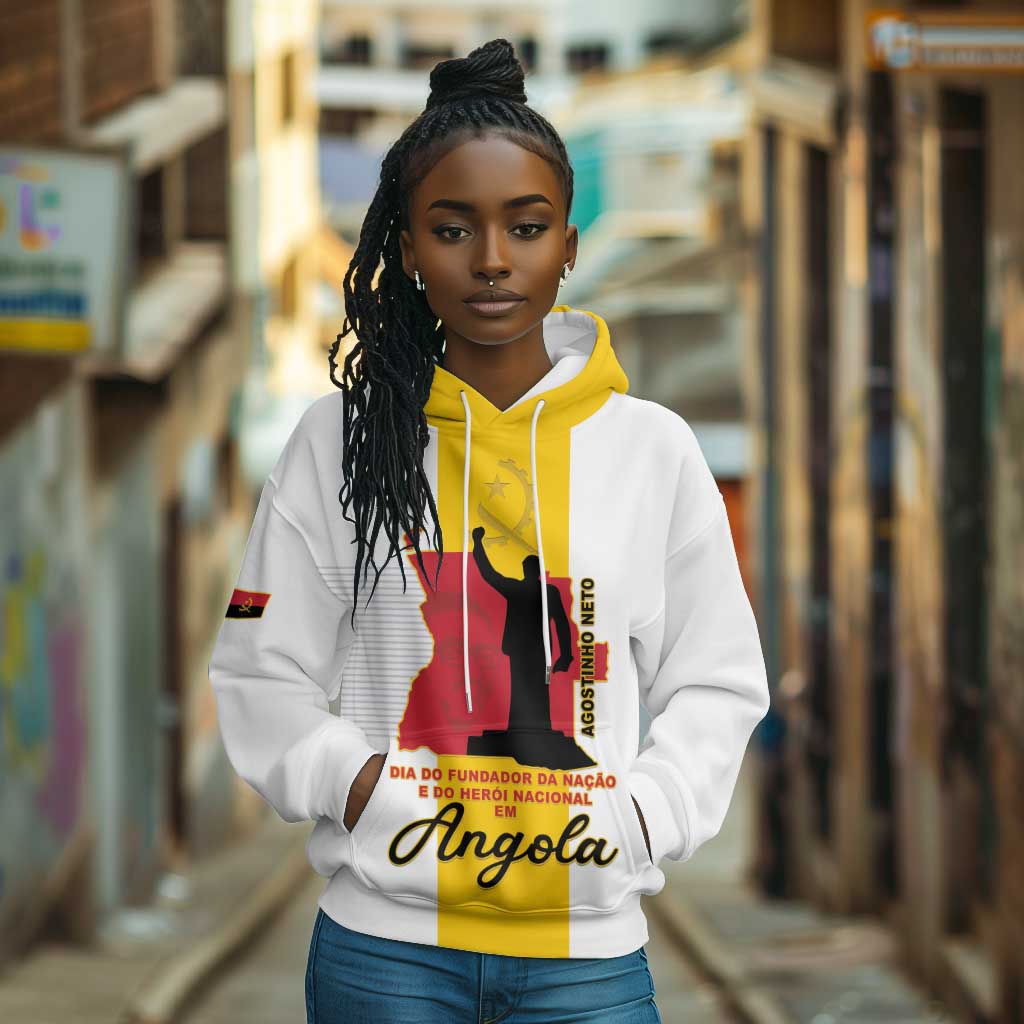 Personalized Dia dos Herois Nacionais de Angola Hoodie 17 de Setembro - African Pride