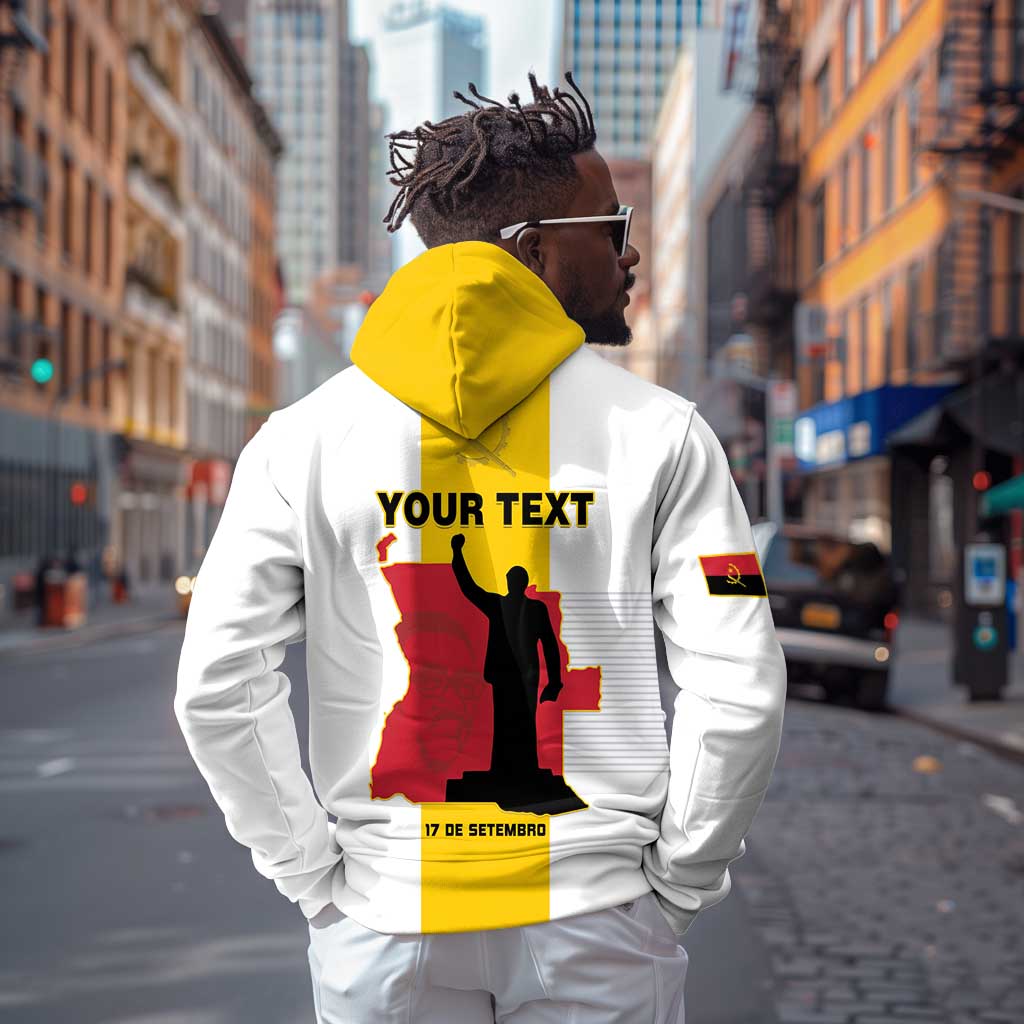 Personalized Dia dos Herois Nacionais de Angola Hoodie 17 de Setembro - African Pride