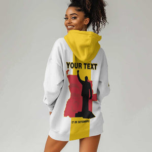 Personalized Dia dos Herois Nacionais de Angola Hoodie Dress 17 de Setembro - African Pride