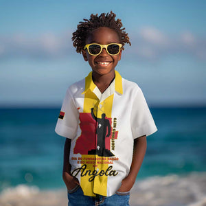 Personalized Dia dos Herois Nacionais de Angola Kid Hawaiian Shirt 17 de Setembro - African Pride