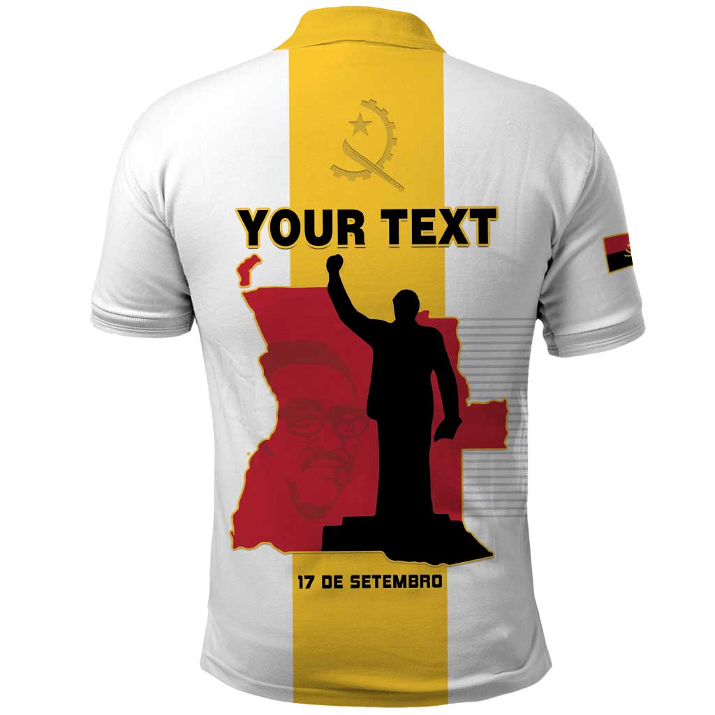 Personalized Dia dos Herois Nacionais de Angola Polo Shirt 17 de Setembro - African Pride