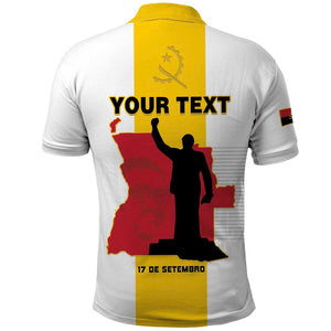 Personalized Dia dos Herois Nacionais de Angola Polo Shirt 17 de Setembro - African Pride
