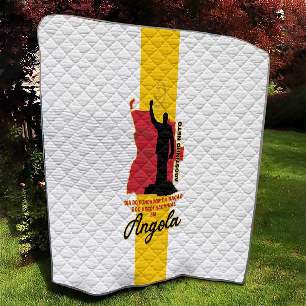 Dia dos Herois Nacionais de Angola Quilt 17 de Setembro - African Pride