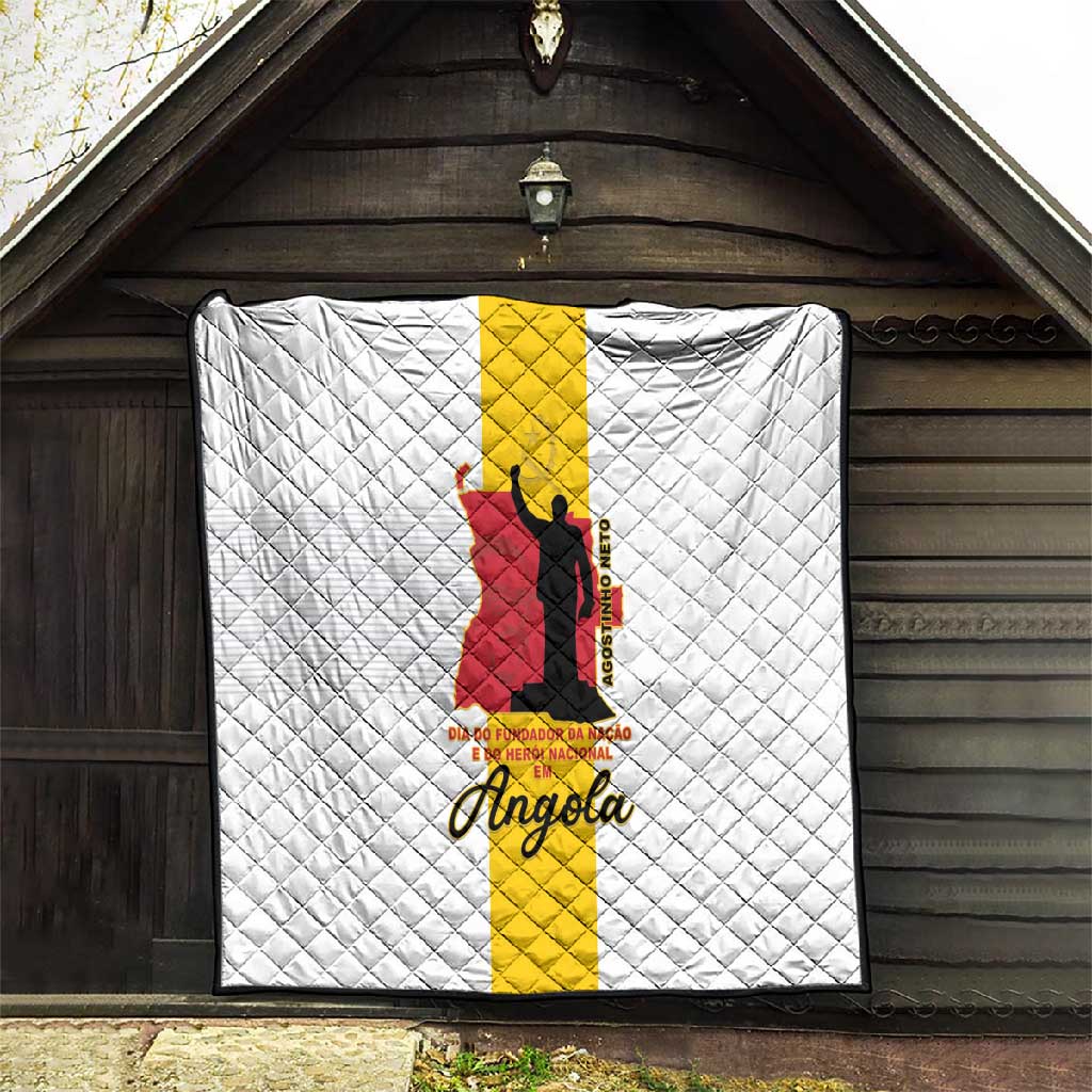 Dia dos Herois Nacionais de Angola Quilt 17 de Setembro - African Pride