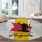 Dia dos Herois Nacionais de Angola Round Carpet 17 de Setembro - African Pride