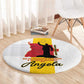 Dia dos Herois Nacionais de Angola Round Carpet 17 de Setembro - African Pride