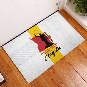 Dia dos Herois Nacionais de Angola Rubber Doormat 17 de Setembro - African Pride