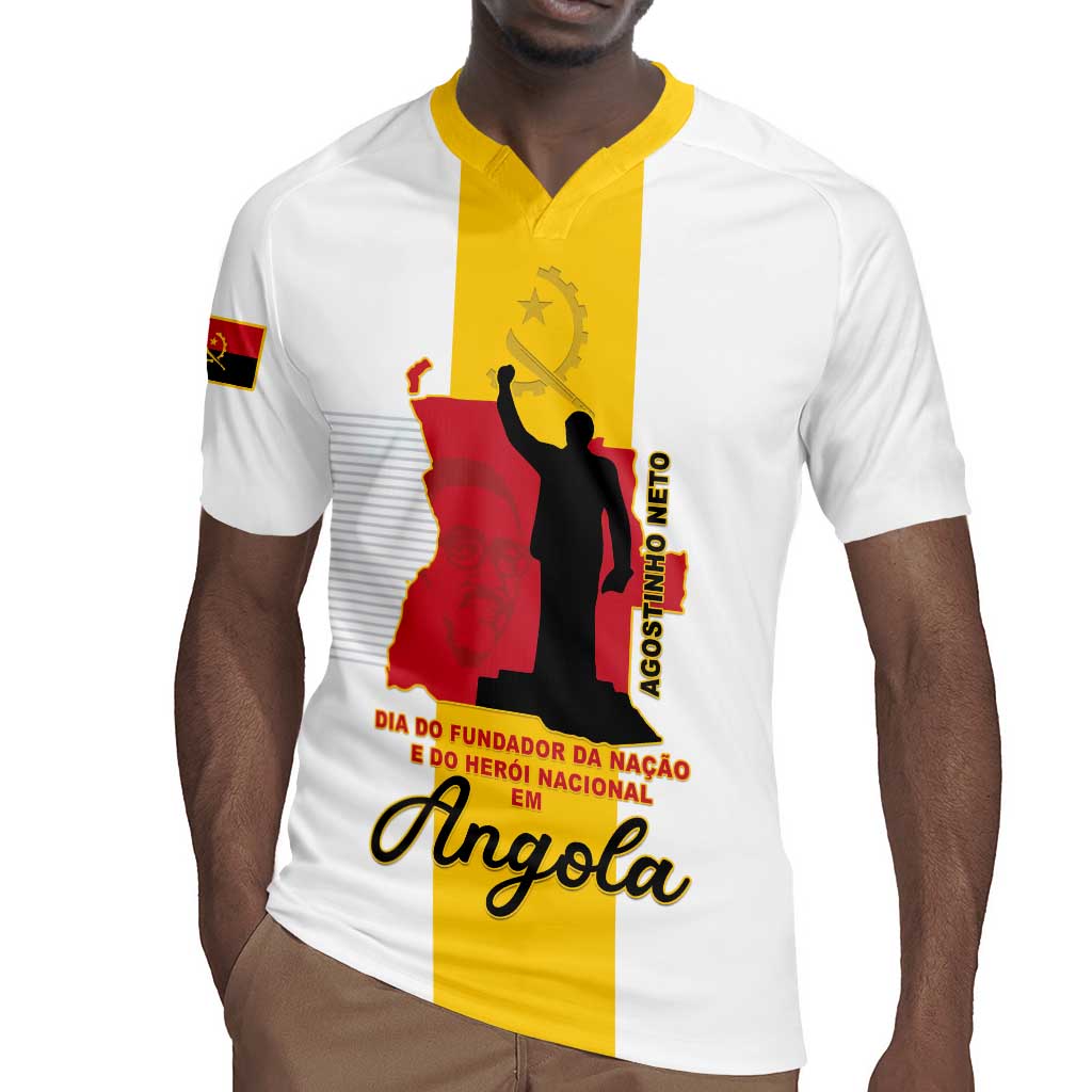 Personalized Dia dos Herois Nacionais de Angola Rugby Jersey 17 de Setembro - African Pride