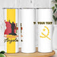 Personalized Dia dos Herois Nacionais de Angola Skinny Tumbler 17 de Setembro - African Pride