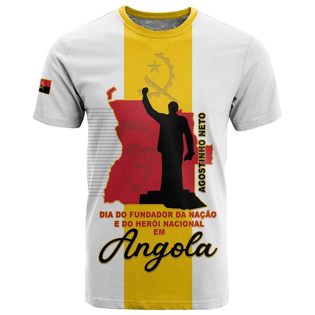 Personalized Dia dos Herois Nacionais de Angola T shirt 17 de Setembro - African Pride