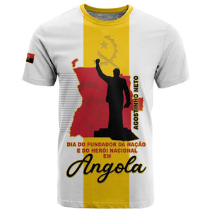 Personalized Dia dos Herois Nacionais de Angola T shirt 17 de Setembro - African Pride