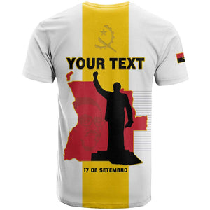Personalized Dia dos Herois Nacionais de Angola T shirt 17 de Setembro - African Pride