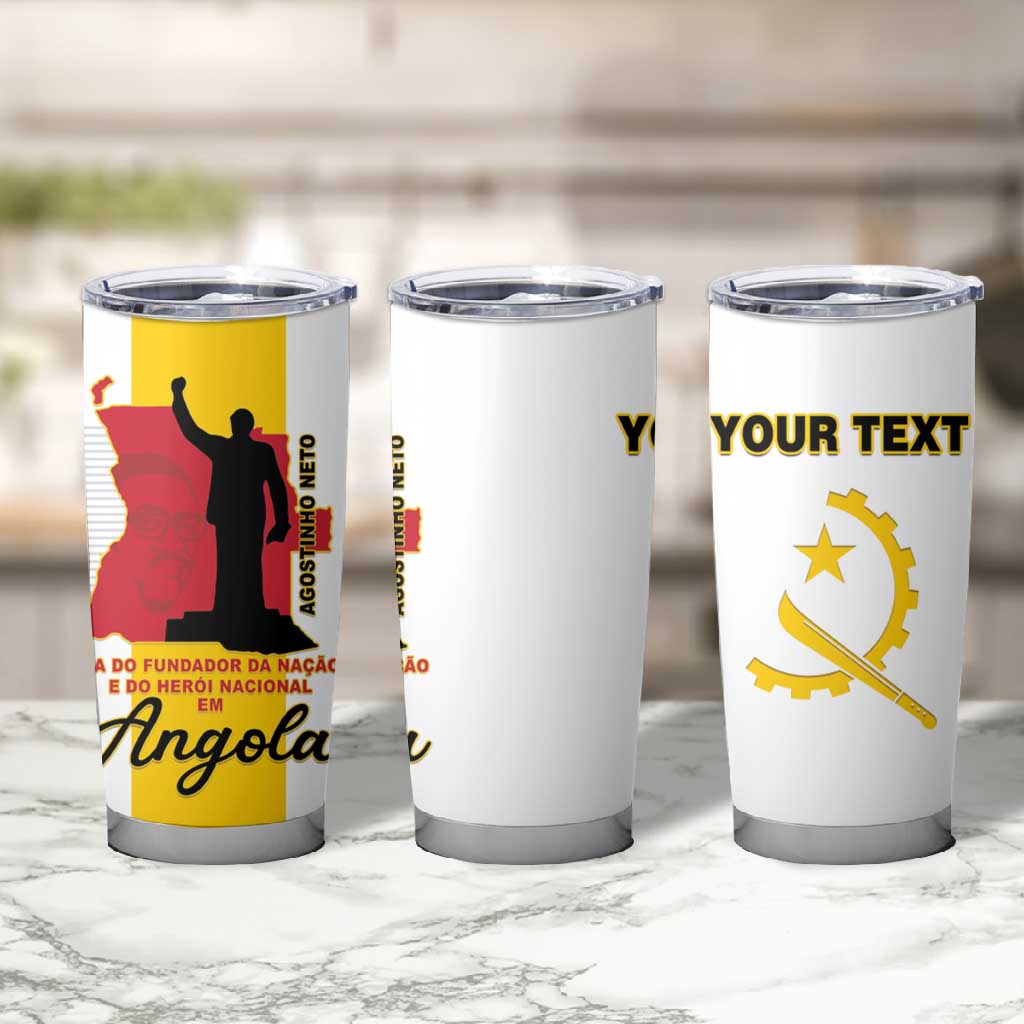Personalized Dia dos Herois Nacionais de Angola Tumbler Cup 17 de Setembro - African Pride