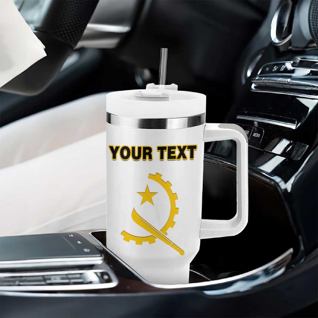 Personalized Dia dos Herois Nacionais de Angola Tumbler With Handle 17 de Setembro - African Pride