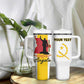 Personalized Dia dos Herois Nacionais de Angola Tumbler With Handle 17 de Setembro - African Pride