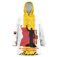 Personalized Dia dos Herois Nacionais de Angola Wearable Blanket Hoodie 17 de Setembro - African Pride
