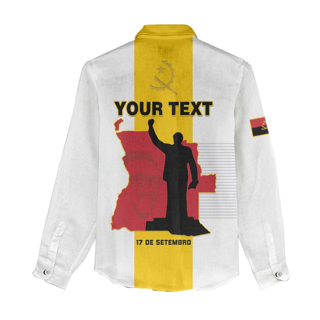 Personalized Dia dos Herois Nacionais de Angola Women Casual Shirt 17 de Setembro - African Pride