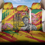Personalized Ghana Kwame Nkrumah Memorial Day Back Car Seat Cover Mausoleum Impala Lily - African Pride
