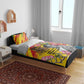 Personalized Ghana Kwame Nkrumah Memorial Day Bedding Set Mausoleum Impala Lily - African Pride