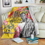 Personalized Ghana Kwame Nkrumah Memorial Day Blanket Mausoleum Impala Lily - African Pride