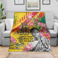 Personalized Ghana Kwame Nkrumah Memorial Day Blanket Mausoleum Impala Lily - African Pride