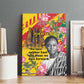 Personalized Ghana Kwame Nkrumah Memorial Day Canvas Wall Art Mausoleum Impala Lily - African Pride