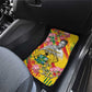 Personalized Ghana Kwame Nkrumah Memorial Day Car Mats Mausoleum Impala Lily - African Pride