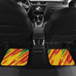 Personalized Ghana Kwame Nkrumah Memorial Day Car Mats Mausoleum Impala Lily - African Pride