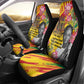 Personalized Ghana Kwame Nkrumah Memorial Day Car Seat Cover Mausoleum Impala Lily - African Pride