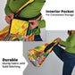 Personalized Ghana Kwame Nkrumah Memorial Day Grocery Bag Mausoleum Impala Lily - African Pride