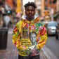 Personalized Ghana Kwame Nkrumah Memorial Day Hoodie Mausoleum Impala Lily - African Pride
