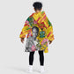 Personalized Ghana Kwame Nkrumah Memorial Day Kid Wearable Blanket Hoodie Mausoleum Impala Lily - African Pride