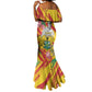 Personalized Ghana Kwame Nkrumah Memorial Day Mermaid Dress Mausoleum Impala Lily - African Pride
